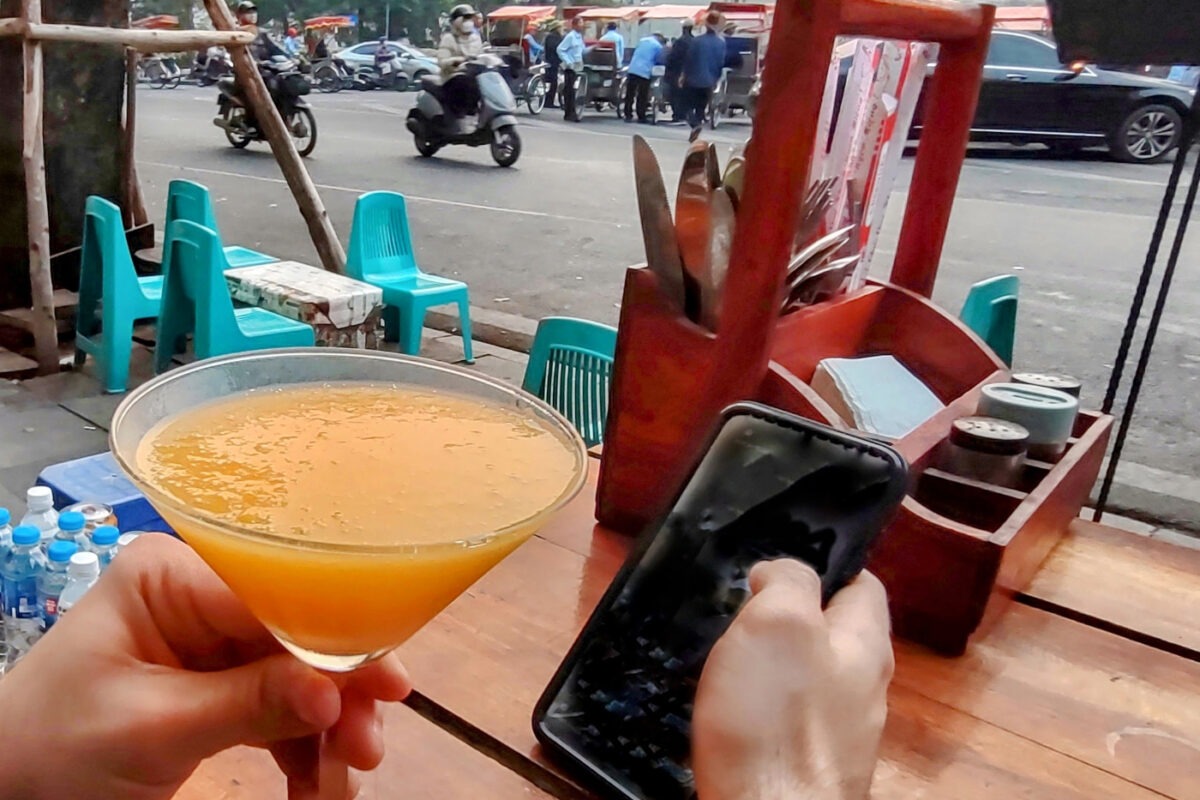 Lake Side View Restaurant Hanoi