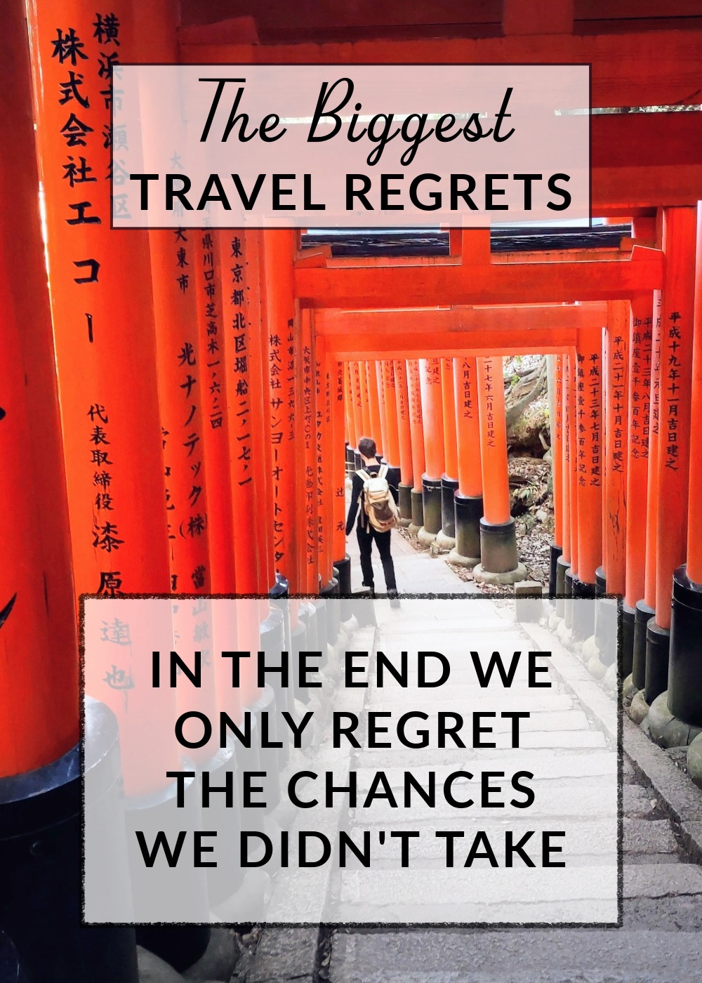 My Biggest Travel Regrets