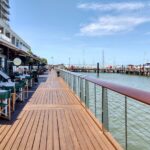 cairns waterside boardwalk cairns city on estuary dining restaurants