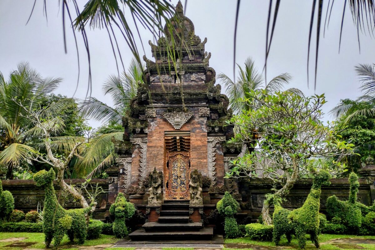 Traditional Temple Sidemen Bali