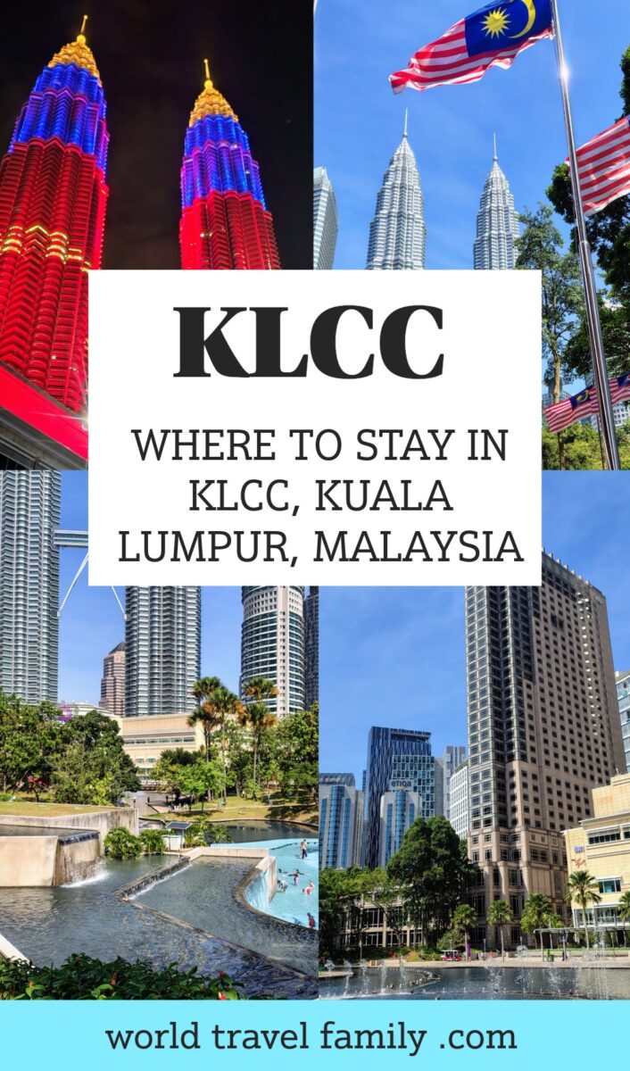 KLCC - WHERE TO STAY? TOWER< FLAG KLCC BY NIGHT< PARK